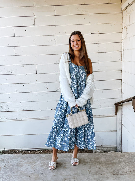 Floral Rush Midi Dress