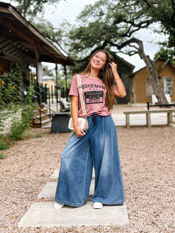 Oversized Wide Leg Jean