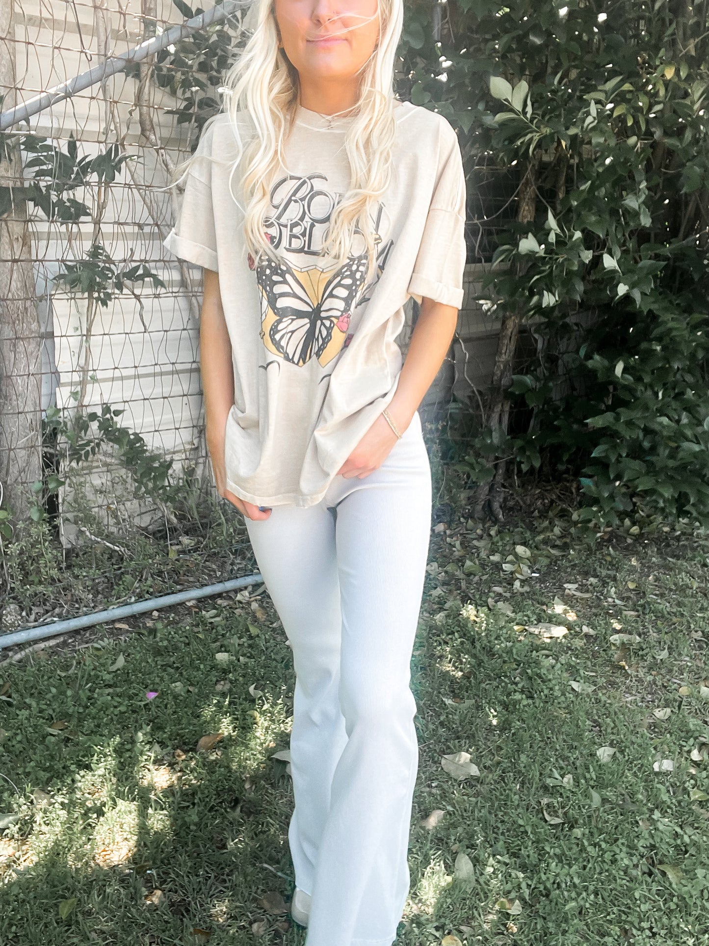 Styled Flare Pant - Butter