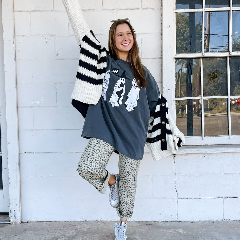 Striped Cardigan