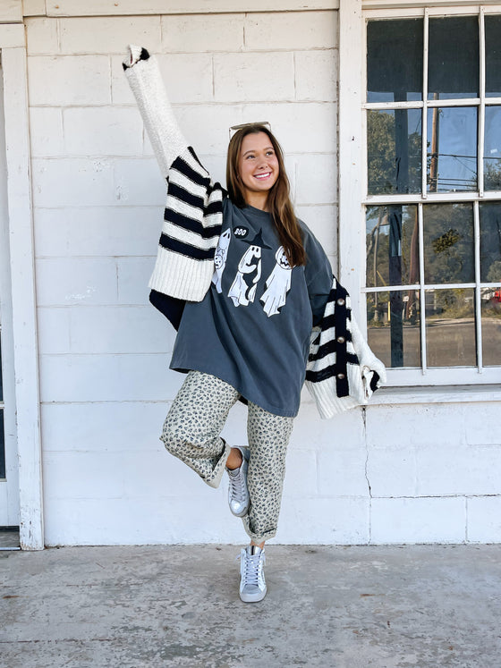 Striped Cardigan