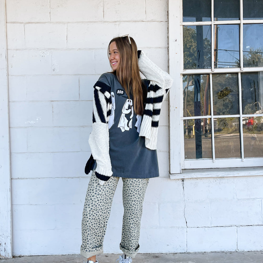 
                      
                        Striped Cardigan
                      
                    