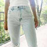 Tracy High Rise Cropped Straight