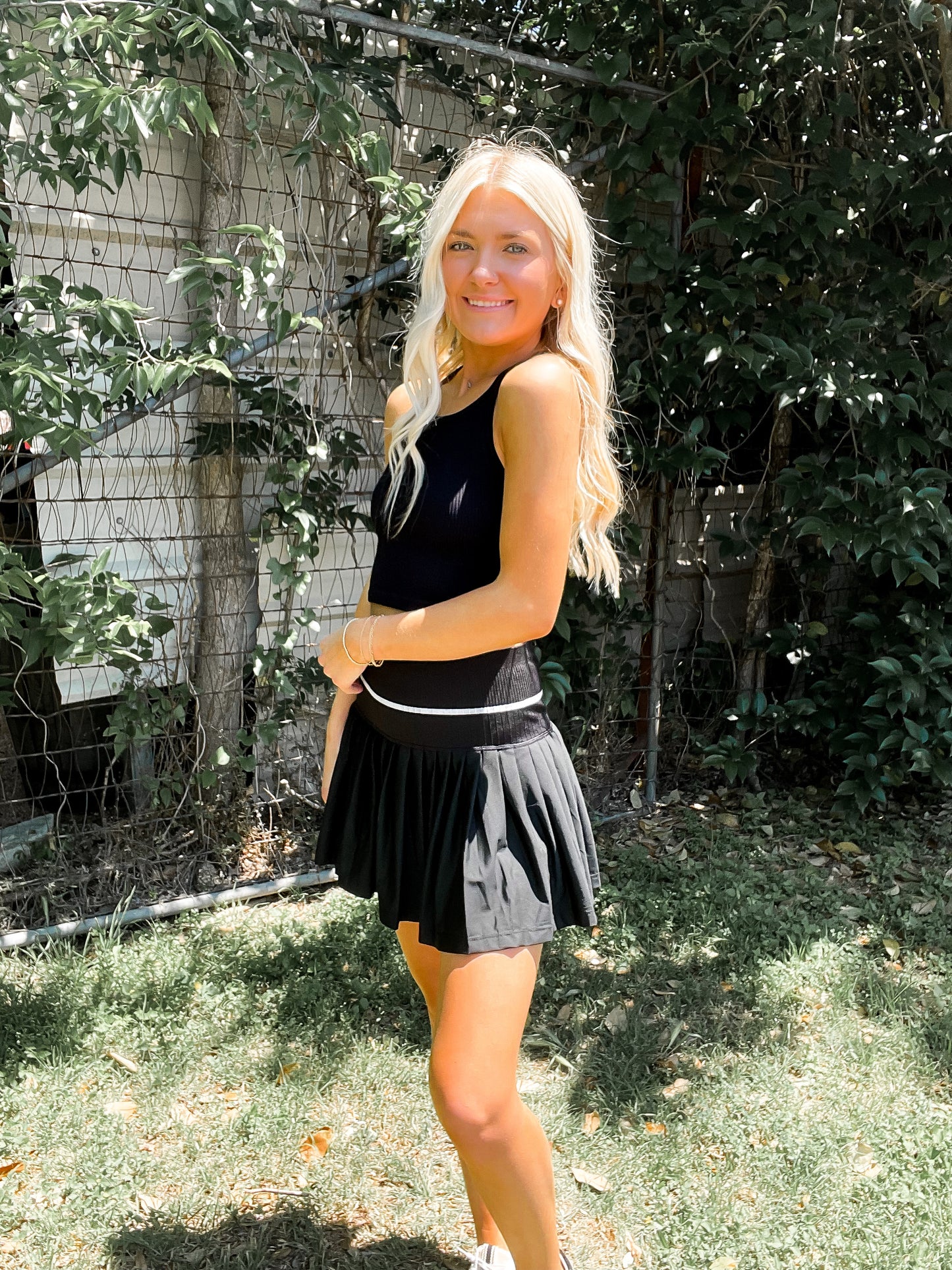 Tennis Skirt - Black