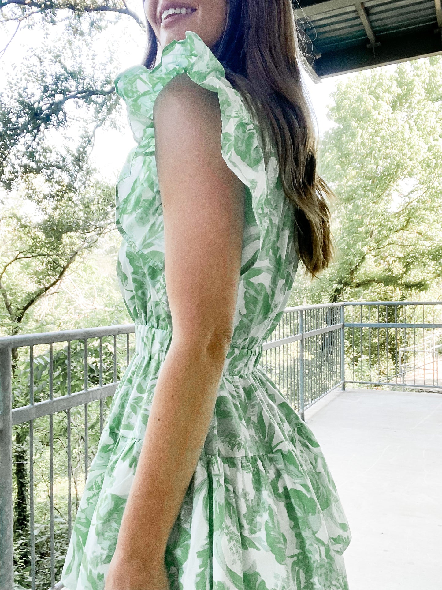 Greenery Mini Dress