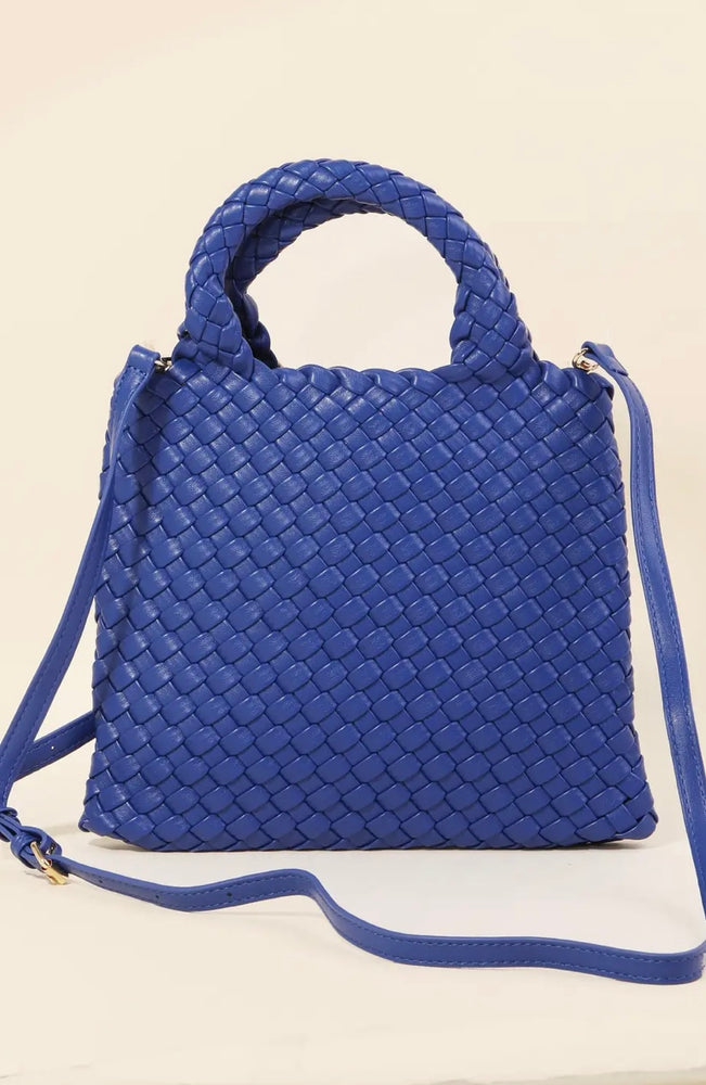 
                      
                        Woven Square Bag
                      
                    