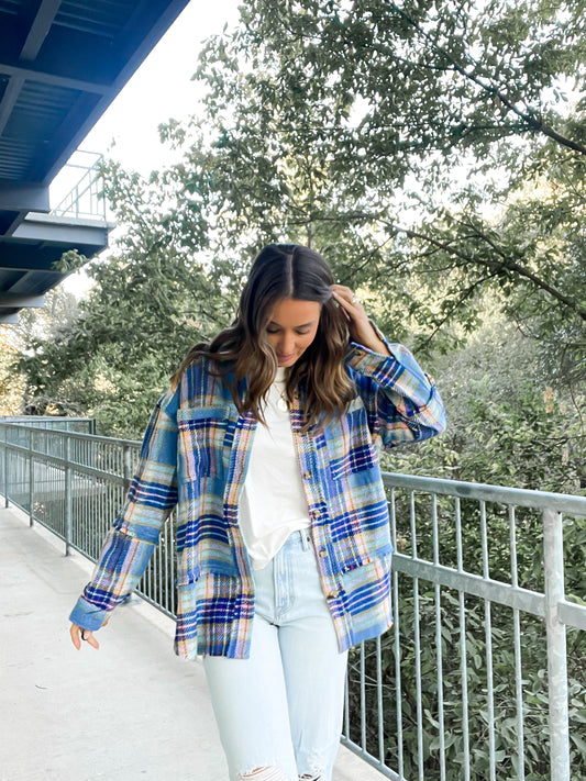 Shades of Blue Shacket
